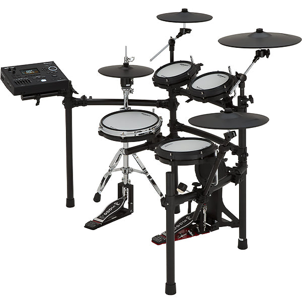 Roland TD513 Digital Electronic V-Drums Kit 5 Series Package with Expandable V51 Module