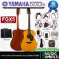 Yamaha FGX5 41" Dreadnought Solid Sitka Spruce Top Acoustic Guitar With Pickup