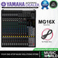 Yamaha MG16X 16 Channel Stereo Mixer with 24 Effect Programs (MG16 X)