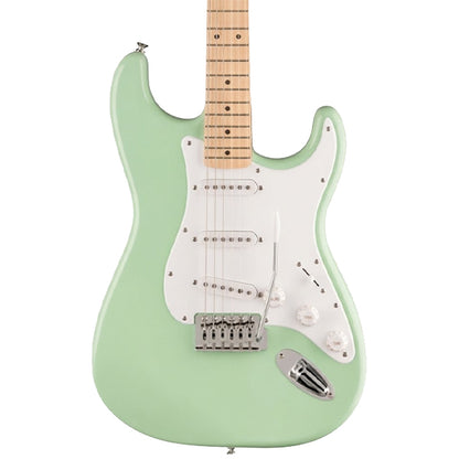Squier By Fender FSR Sonic Stratocaster Electric Guitar With White Pickguard And Maple Fretboard