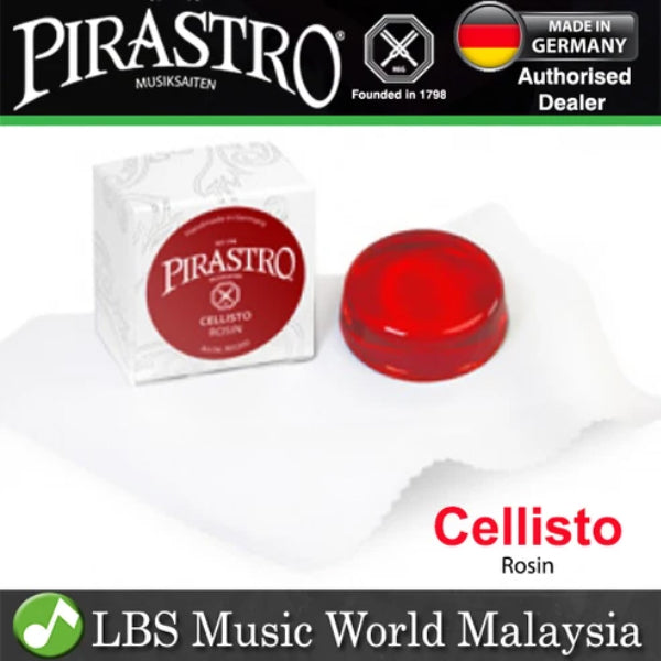 Pirastro 900500 SX Schwarz Pirazzi Black Rosin for Violin Viola Cello and Double Bass