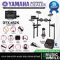 YAMAHA Digital Drum DTX-452K Electric Drum Bundle With Amp (DTX452K DTX452)