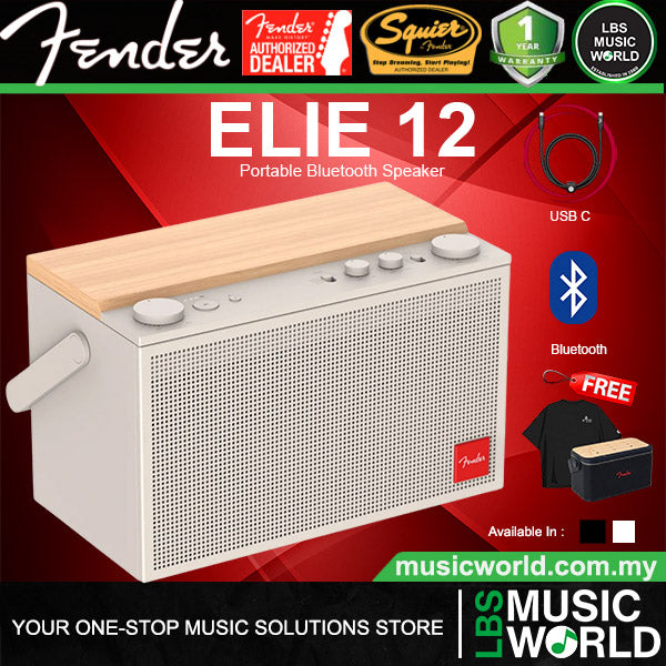 Fender Elie 12 120 Watt 4 Channel Portable Bluetooth Speaker with Built In Battery