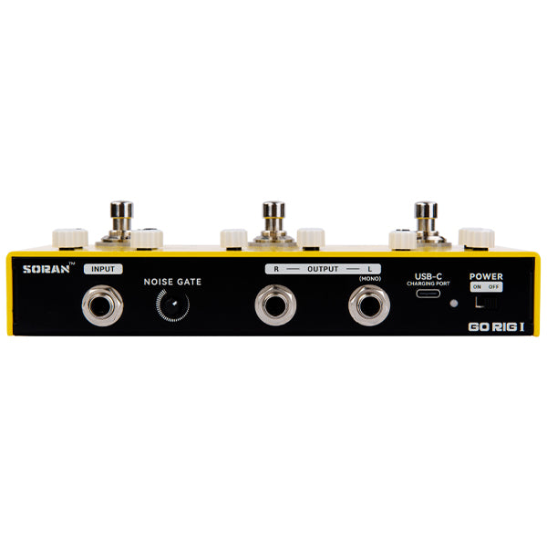 SORAN Go Rig Compact Portable All In One Rechargeable Multi Effects Stompbox (JCMS-G3A JCMS-G3B JCMS-G4)