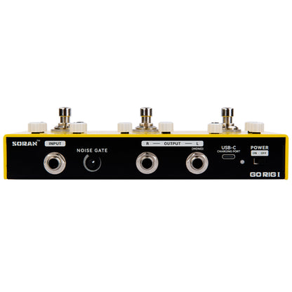 SORAN Go Rig Compact Portable All In One Rechargeable Multi Effects Stompbox (JCMS-G3A JCMS-G3B JCMS-G4)