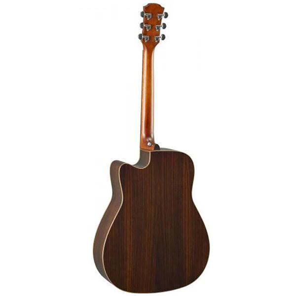 Yamaha A1R 41 Inch Solid Sitka Spruce Top Acoustic Electric Guitar With Pickup - Natural