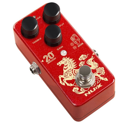 Nux NOD-1 Overdrive Guitar Effect Pedal True Bypass Gold Silver Modes (NOD1)