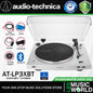 Audio Technica AT-LP3XBT Fully Automatic Belt Drive Analogue Bluetooth Turntable Black Disc Player - White (ATLP3XBT AT LP3XBT)