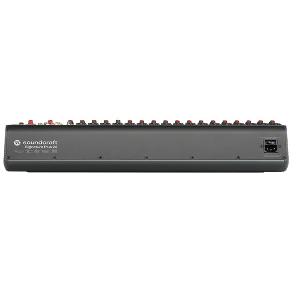 Soundcraft Signature Plus 22 Channel Professional Audio Mixer Compact Analogue Mixing with Effect