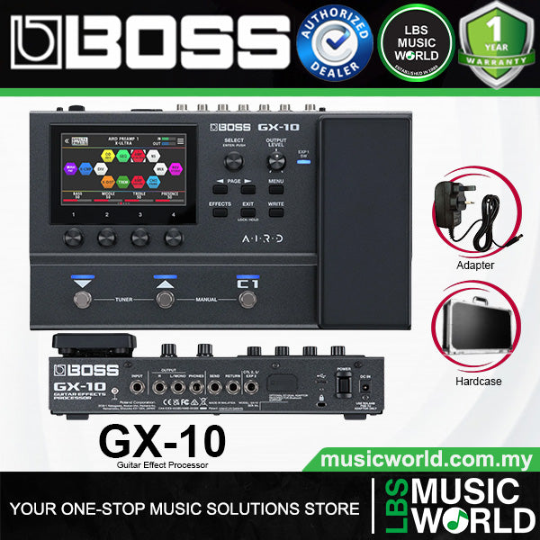 Boss GX-10 Multi Bass and Electric Guitar Effects Processor with Amp (GX10 GX 10)