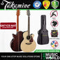 Takamine GN71CE-NAT NEX Cutaway Solid Spruce Top Acoustic Electric Guitar with Bag - Natural (GN71CE NAT)