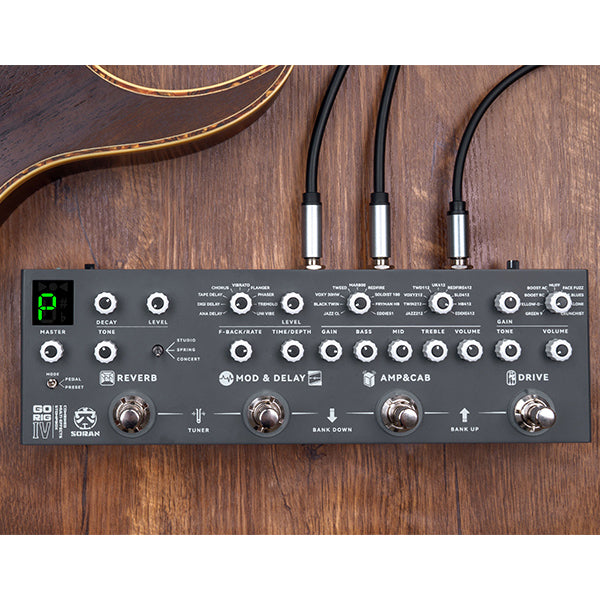 SORAN Go Rig Compact Portable All In One Rechargeable Multi Effects Stompbox (JCMS-G3A JCMS-G3B JCMS-G4)
