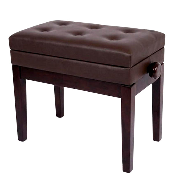 BSL HY-PJ007 Rubber Wood Adjustable Piano Bench (HYPJ007 HY PJ007)