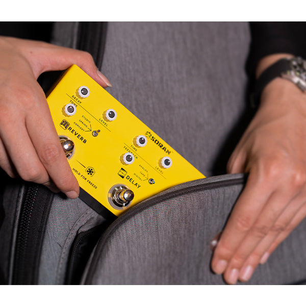 SORAN Go Rig Compact Portable All In One Rechargeable Multi Effects Stompbox (JCMS-G3A JCMS-G3B JCMS-G4)