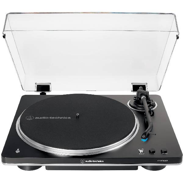 Audio Technica AT-LP70XBT Black Fully Automatic Wireless Bluetooth Belt Drive Turntable (ATLP70XBT LP70X LP70)
