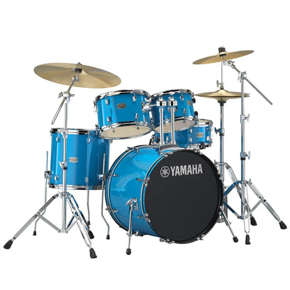 Yamaha Rydeen RDP2F5 5 Pieces Acoustic Drum Set with Cymbal Package - Sky Blue