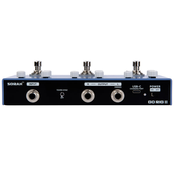SORAN Go Rig Compact Portable All In One Rechargeable Multi Effects Stompbox (JCMS-G3A JCMS-G3B JCMS-G4)