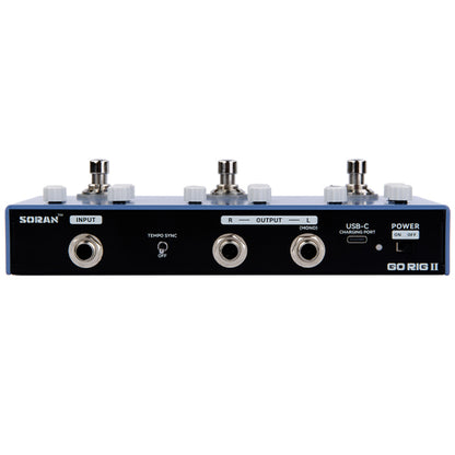 SORAN Go Rig Compact Portable All In One Rechargeable Multi Effects Stompbox (JCMS-G3A JCMS-G3B JCMS-G4)