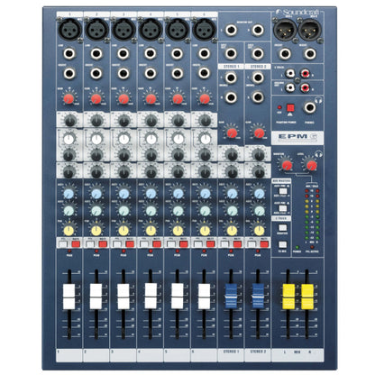 Soundcraft EPM6 8 Channel Analog Mixer with 6 Mic Preamps (EPM 6)