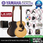 Yamaha LJ6 ARE 41'' Medium Jumbo Solid Spruce Acoustic Electric Guitar With Pickup Natural (LJ 6)