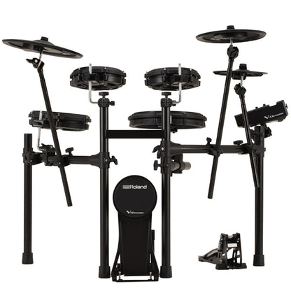 Roland TD313 Compact Digital Electronic V Drum 3 Series Kit Package with PM-100 Amplifier