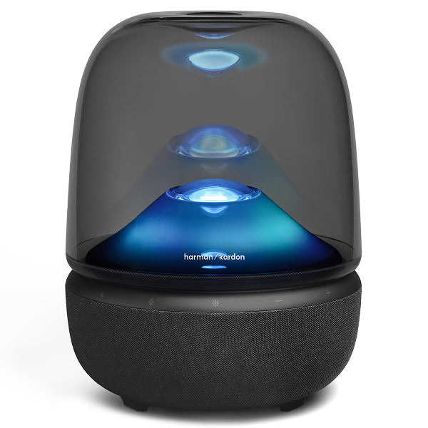Harman Kardon Aura Studio 4 Portable Bluetooth Transparent Home Speaker with Theme Lighting (Aura Studio 5)