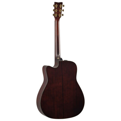 Yamaha TAG3 C 41 Inch Solid Spruce Top Dreadnought Acoustic Electric Guitar with Pickup (TAG3C)