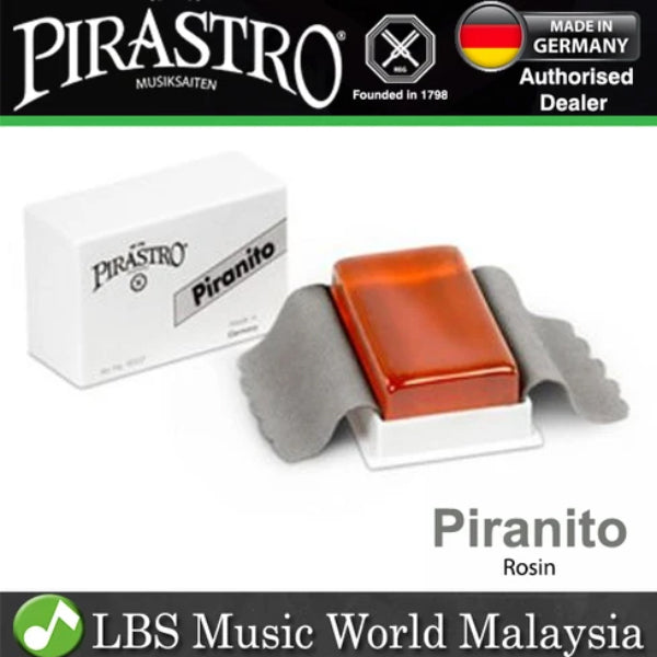 Pirastro 900500 SX Schwarz Pirazzi Black Rosin for Violin Viola Cello and Double Bass