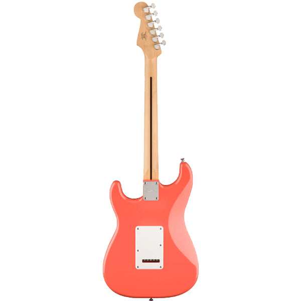 Squier By Fender FSR Sonic Stratocaster Electric Guitar With White Pickguard And Maple Fretboard