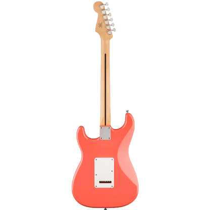Squier By Fender FSR Sonic Stratocaster Electric Guitar With White Pickguard And Maple Fretboard