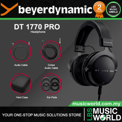 Beyerdynamic DT 1770 PRO MKII 30 Ohm Tesla Studio Closed Back Monitoring Headphone