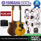 Yamaha AC5R ARE Concert Cutaway Acoustic Electric Guitar With Hard Case - Vintage Natural (Indent Order)