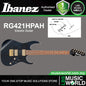 Ibanez RG421HPAH Solid Nyatoh Body Electric Guitar HH Pickup with Jatoba Fretboard - Blue Wave Black