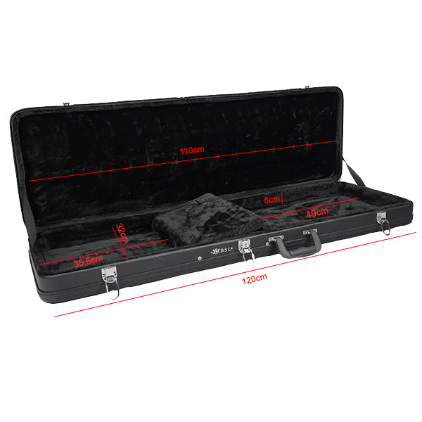 BSL EWCXL2 Hardcase with Accessory Compartment for Extreme Shape Electric Guitar (EWCXL 2)