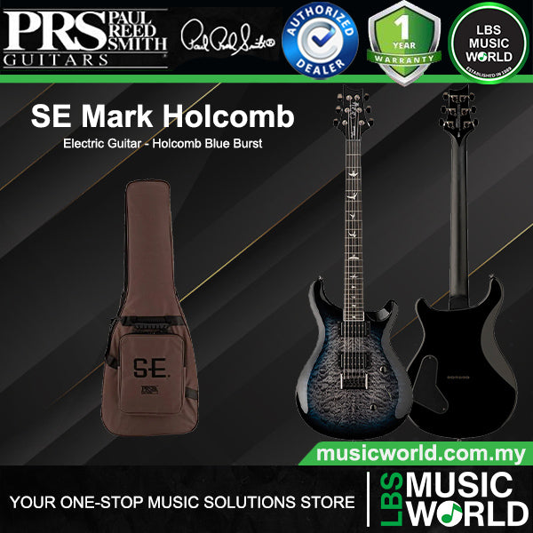 PRS SE Mark Holcomb Electric Guitar HH Pickups With Gig Bag (MHHHL MHHHB)