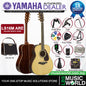 Yamaha LS16M ARE 41'' Concert Solid Spruce Acoustic Electric Guitar With Pickup (LS 16M)