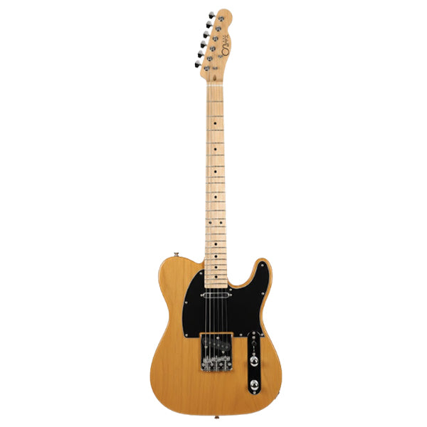 ZTA ETL1 Telecaster Electric Guitar Package with Amplifier Bundle Set
