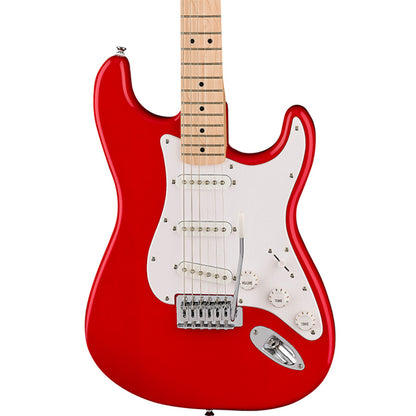 Squier Sonic Stratocaster Complete Pack with Gig Bag, 10G, Cable Strap and Picks - Bundle
