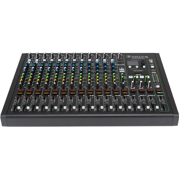 Mackie Onyx16 16 Channel Analog Mixer with Multitrack USB, Built-in Effects and Bluetooth (Onxy 16)