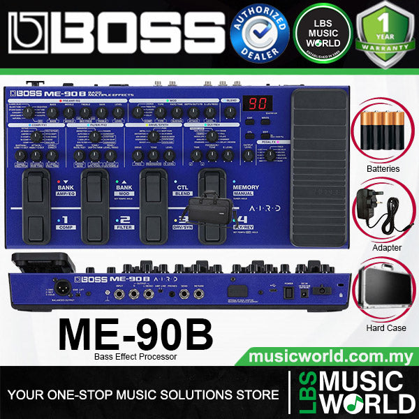 Boss ME-90B Bass Guitar Multi Effect Processor (ME90B)