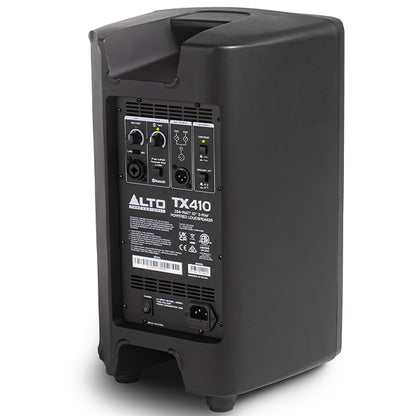 Alto Professional TX410 350 Watt 10 Inch Bluetooth Powered Loudspeaker with Stand and Cable