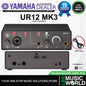 Yamaha Steinberg UR12 MK3 2 x 2 USB 3.0 audio interface with 1 x D-PRE and Cubase