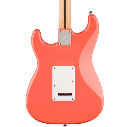 Squier By Fender FSR Sonic Stratocaster Electric Guitar With White Pickguard And Maple Fretboard