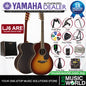 Yamaha LJ6 ARE 41'' Medium Jumbo Solid Spruce Acoustic Electric Guitar With Pickup Sunburst (LJ 6)