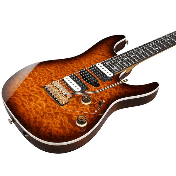 Ibanez AZ47P1QM American Basswood Top Electric Guitar with HSH Pickup and Ebony Fingerboard