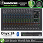 Mackie Onyx24 24 Channel Analog Mixer with Multi Track USB, Built In Effects and Bluetooth (Onyx 24)