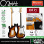 ZTA EST1 Stratocaster Electric Guitar Package Bundle Set with Tremolo