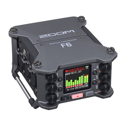 Zoom F6 Multitrack Field Recorder 14 track Field Recorder and USB Audio Interface With PCF-6 (F 6 PCF6+)