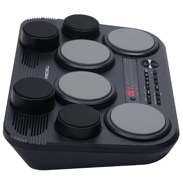 Medeli DD225 8 Pads Portable Tabletop Electric Drum with USB and Built In Speaker