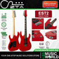 ZTA EST2 Solidbody Stratocaster Electric Guitar Package with Amplifier and Tremolo